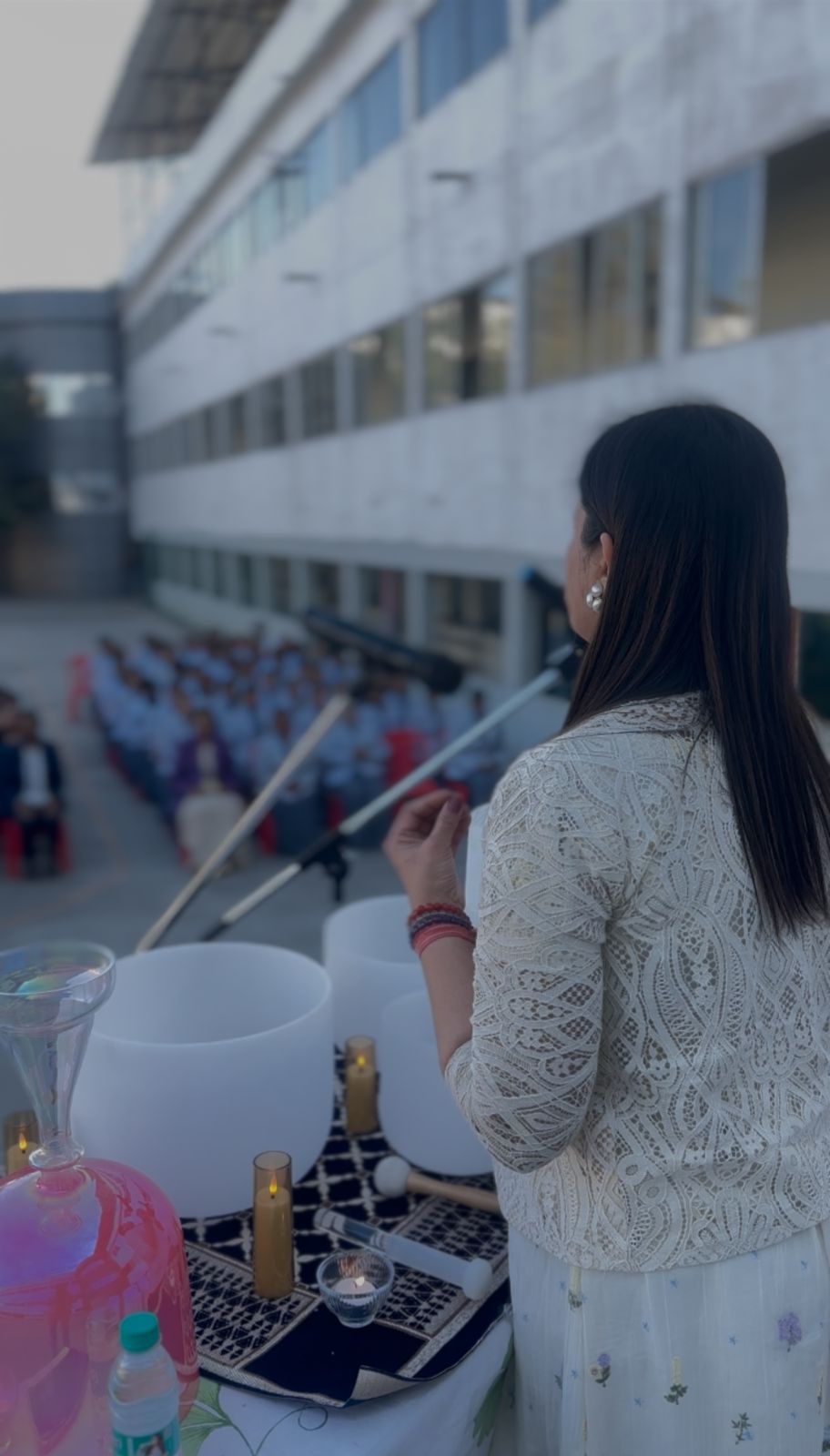 Sound Healing & Meditation Session at Vidya Bhumi Public School, Chhindwara
